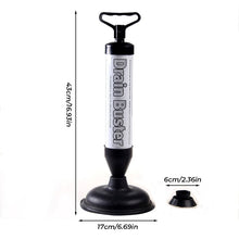 Load image into Gallery viewer, High-Pressure Toilet Plunger Set with Dual Suction Cups