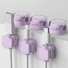 Load image into Gallery viewer, 6 Pack Magnetic Cord Organizer Holder