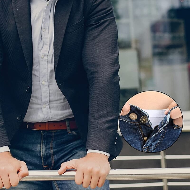 Adjustable Pant Waistband Extender Button (24 Pcs)