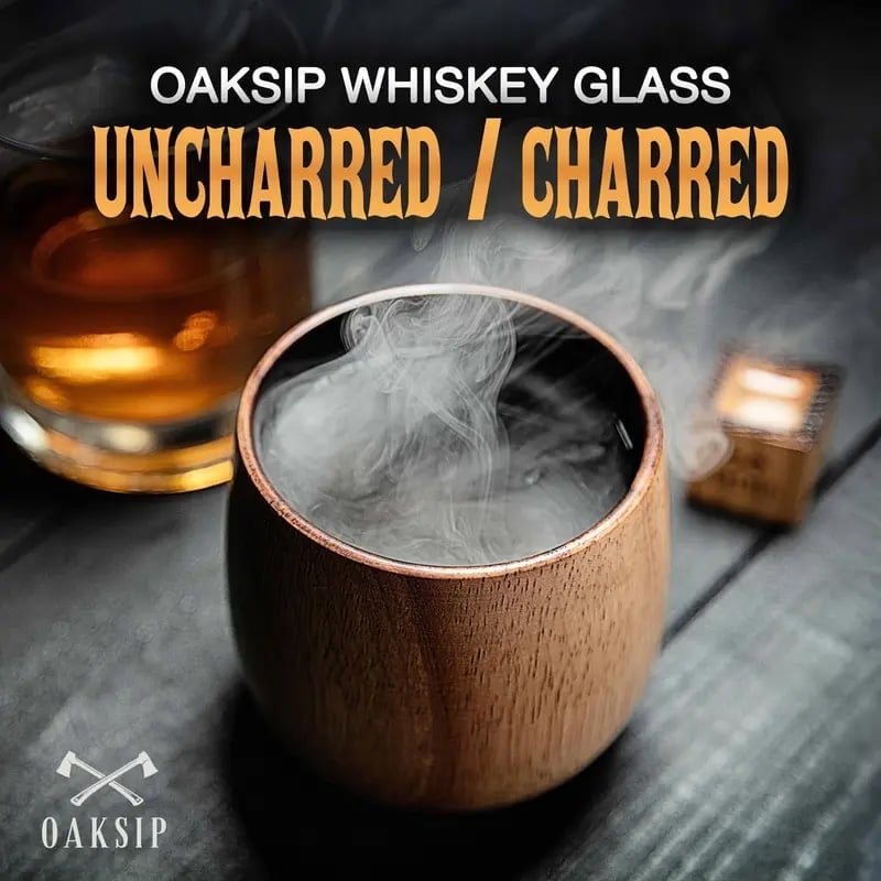 Charred Jujube Wood Cups