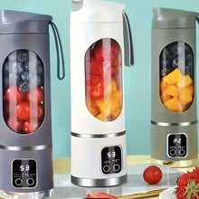 Load image into Gallery viewer, 450ml Portable USB Rechargeable Juicer Blender