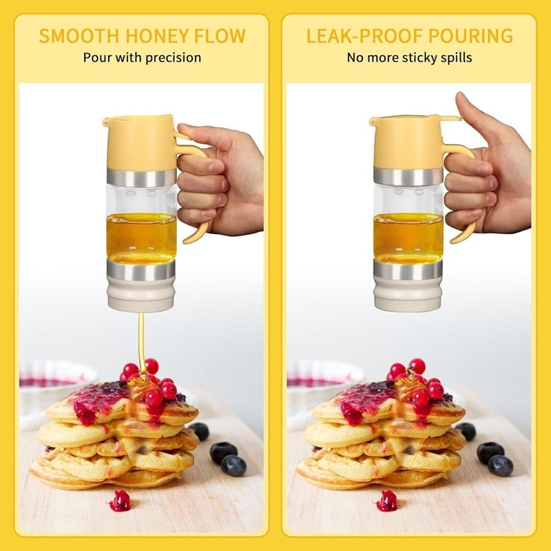 Multipurpose Honey Glass Bottle