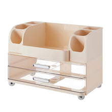 Load image into Gallery viewer, Desktop Makeup Organizer with Drawers
