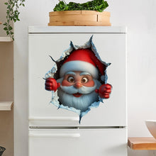 Load image into Gallery viewer, Santa Claus Wall Sticker Set