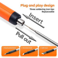 Load image into Gallery viewer, Portable USB Rechargeable Soldering Kit