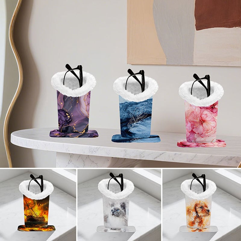 Magnetic Plush Storage Pouch