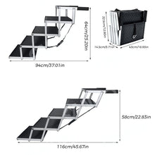 Load image into Gallery viewer, Portable Dog Ramps for Cars