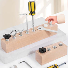 Load image into Gallery viewer, Educational Screw-Tightening Busy Board