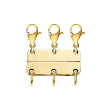 Load image into Gallery viewer, Necklace Separator for Layering Multi Necklace Layering Clasp