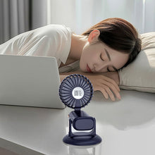 Load image into Gallery viewer, Portable Handheld Rechargeable Fan with Base