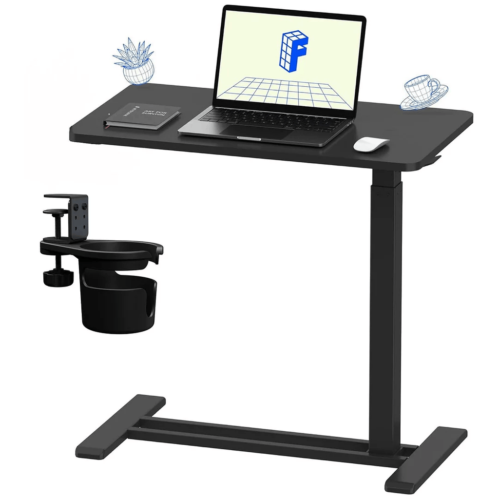 Pneumatic Lift Table With Wheels That Can Be Hidden