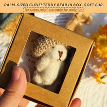 Load image into Gallery viewer, Handmade Mini Plush Teddy Bear in Box
