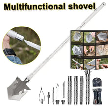 Load image into Gallery viewer, Multi-Purpose Camping Survival Shovel