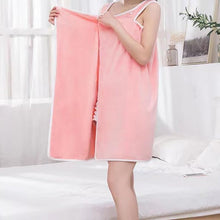 Load image into Gallery viewer, Women's Coral Fleece Bathrobe