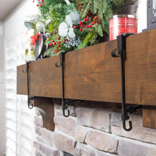 Load image into Gallery viewer, Fireplace Stocking and Garland Hanger