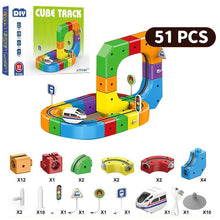 Load image into Gallery viewer, Sakerplus® 3D Stem Electric Train Set