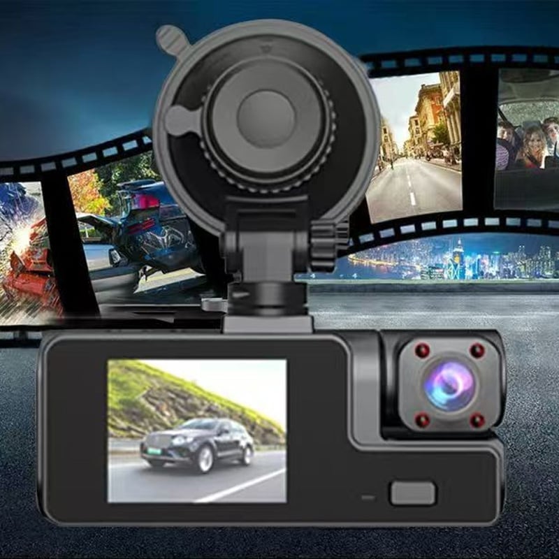 1080P Dual-Lens WiFi Dashcam