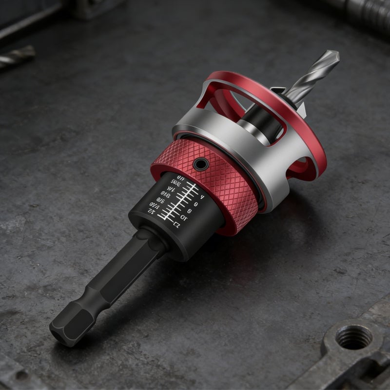 Aless™ Two-Flute Counterbore with Depth Stop