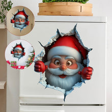 Load image into Gallery viewer, Santa Claus Wall Sticker Set