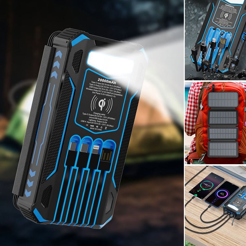 Aless™ Solar Foldable Power Bank