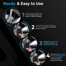 Load image into Gallery viewer, Multifunctional Portable Tire Airpump