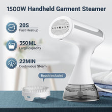 Load image into Gallery viewer, Handheld Travel Clothes Steamer