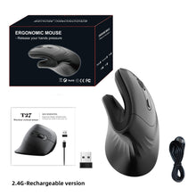 Load image into Gallery viewer, Aless™ Wireless Ergonomic Vertical Mouse