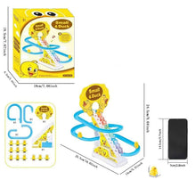 Load image into Gallery viewer, Electric Duck Climbing Race Track Toy – LED Lights &amp; Music Roller Coaster Playset