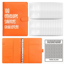 Load image into Gallery viewer, 100 Envelope Challenge Binder
