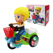 Load image into Gallery viewer, Stunt Spin Dance Electric Tricycle Toy