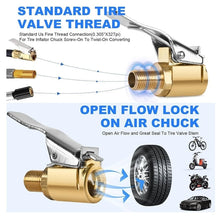 Load image into Gallery viewer, Tire Air Chuck with Clip Adapter