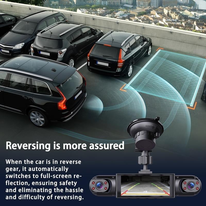 Aless™ Four-record monitoring driving recorder