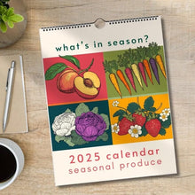 Load image into Gallery viewer, 🥕2025 Calendar : Seasonal Produce