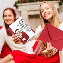 Load image into Gallery viewer, Cartoon Santa Claus Birthday Card