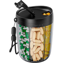 Load image into Gallery viewer, Multi-Compartment 7-Day Pill Organizer