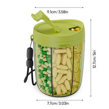 Load image into Gallery viewer, Multi-Compartment 7-Day Pill Organizer