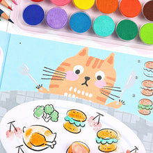 Load image into Gallery viewer, Fingerprint Painting Book with Themed Pages