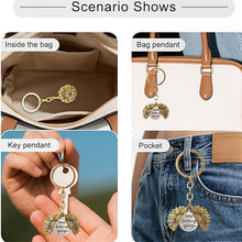 Load image into Gallery viewer, Sunflower Keychain