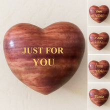 Load image into Gallery viewer, Pocket Hug Wooden Heart Token
