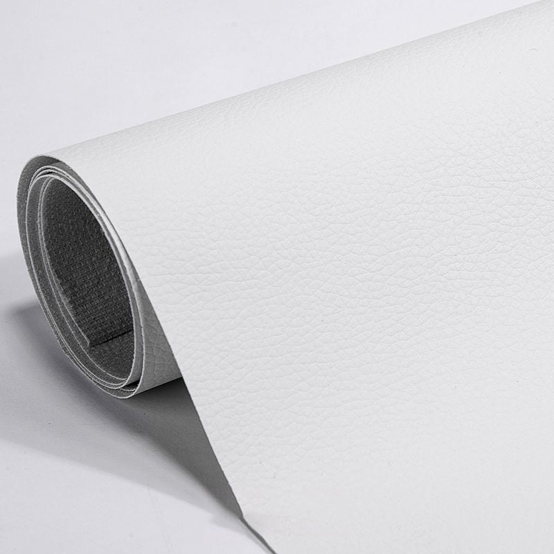 Self-adhesive leather refinisher