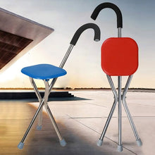 Load image into Gallery viewer, Foldable Walking Stick Chair