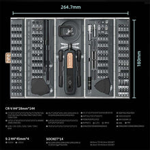 Load image into Gallery viewer, 180 In 1 Precision Electric Screwdriver Set