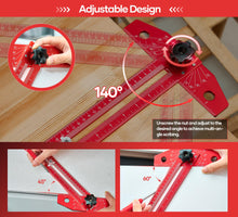 Load image into Gallery viewer, Woodworking Scriber Marking Line Ruler