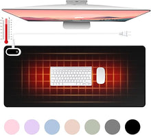 Load image into Gallery viewer, Large Heated Mouse Pad with Adjustable Heat Levels